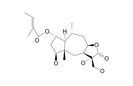 1-A-H,10-B-H-PSEUDOGUAIAN-12,8-B-OLIDE,2-A-TIGLOYLOXY-4-B,11-A,13-TRIHYDROXY