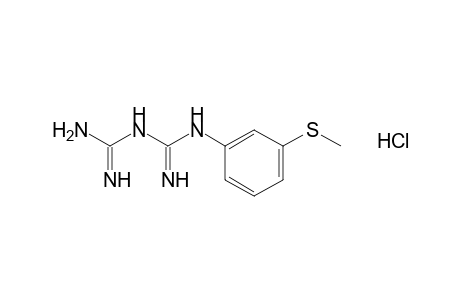 1-[m-(methylthio)phenyl]biguanide, monohydrochloride