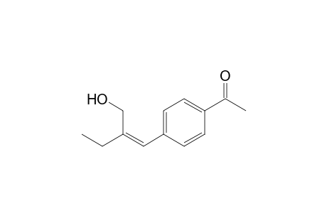 (Z)-1-{4-[2-(Hydroxymethyl)-1-butenyl]phenyl}-1-ethanone