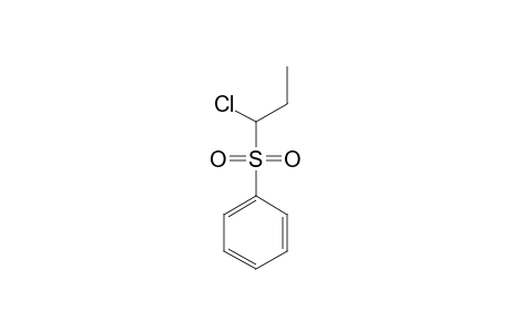 ALPHA-CHLOROPROPYL-PHENYL-SULFONE