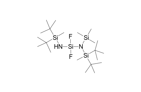 [(dit-Butylmethylsilyl)amino]-[(di-t-butylmethylsilyl)(trimethylsilyl)amino] difluorosilane