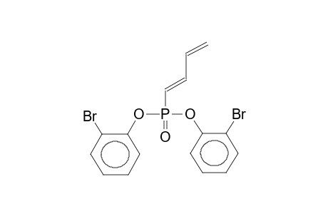 DI(2-BROMOPHENYL) (E)-1,3-BUTADIENYLPHOSPHONATE