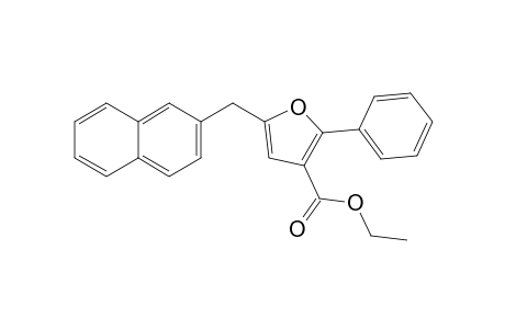 2-Phenyl-3-ethoxycarbonyl-5-(2-naphthylmethyl)furan