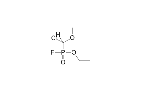 ETHYL METHOXY(CHLORO)METHYLFLUOROPHOSPHONATE