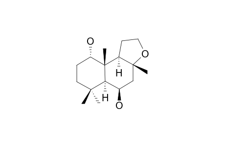 1.alpha., 6.beta.-dihydroxy-ambrox