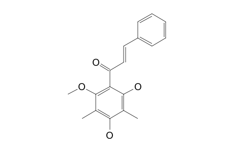 2',4'-DIHYDROXY-6'-METHOXY-3',5'-DIMETHYLCHALCONE