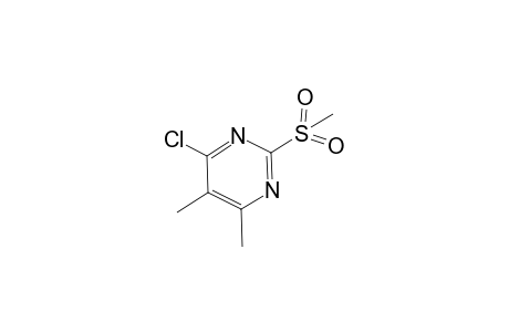 4-Chloro-5,6-dimethyl-2-methylsulfonylpyrimidine