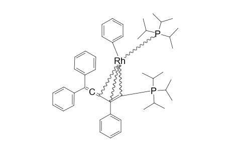 [RH(C6H5)(3-ETA-ANTI-CH(P-(ISO-PROPYL)3)C(PH)C=C=CPH2)(P-(ISO-PROPYL)3)]