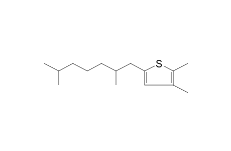 THIOPHENE, 5-(2,6-DIMETHYLHEPTYL)-2,3-DIMETHYL-