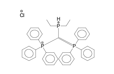 TRIPHENYLPHOSPHONIO(DIETHYLPHOSPHONIO)METHYLENETRIPHENYLPHOSPHORANEDICHLORIDE