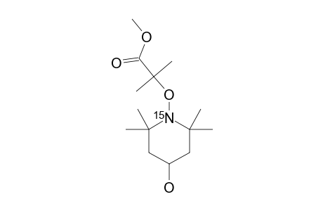 2-[(4-hydroxy-2,2,6,6-tetramethyl-1-piperidyl)oxy]-2-methyl-propionic acid methyl ester