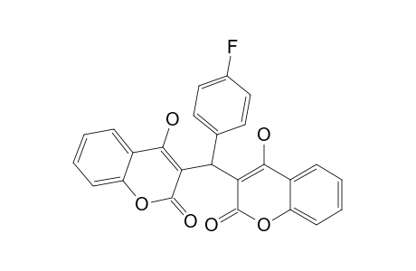 3,3''-(4'-FLUORO-BENZYLIDENE)-BIS-(4-HYDROXY-COUMARIN)