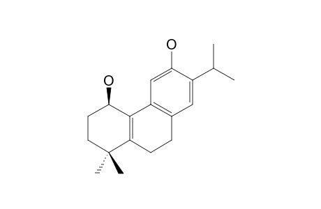 (+)-(1-R)-1,12-DIHYDROXY-20-NORABIETA-5-(10),8,11,13-TETRAENE