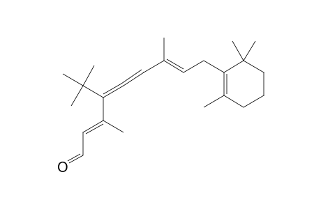 (2E,7E)-4-TERT.-BUTYL-3,7-DIMETHYL-9-(2,6,6-TRIMETHYLCYCLOHEX-1-EN-1-YL)-NONA-2,4,5,7-TETRAENAL