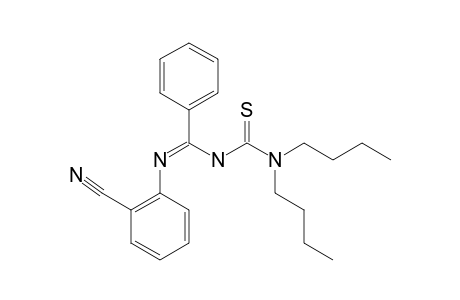 1,1-DIBUTYL-3-[(2-CYANOPHENYLIMINO)-PHENYLMETHYL]-THIOUREA