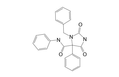 1-BENZYL-5-PHENYL-5-PHENYLCARBAMOYLHYDANTOIN