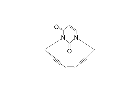 1,10-DIAZABICYCLO-[8.3.1]-TRIDECA-5,12-DIENE-3,7-DIYNE-11,14-DIONE