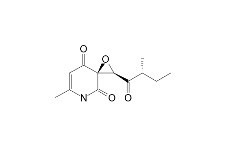 (2R,3R)-6-methyl-2-[(2R)-2-methylbutanoyl]-1-oxa-5-azaspiro[2.5]oct-6-ene-4,8-quinone