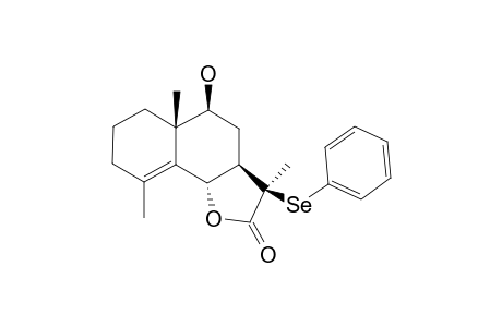 9-BETA-HYDROXY-11-BETA-(PHENYLSELENO)-(7-ALPHA-H,6,11-BETA-H)-EUDESM-4-EN-6,12-OLIDE