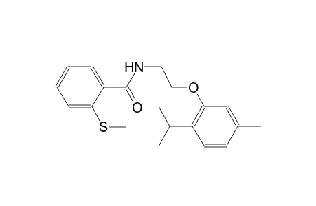 N-[2-(2-Isopropyl-5-methyl-phenoxy)-ethyl]-2-methylsulfanyl-benzamide