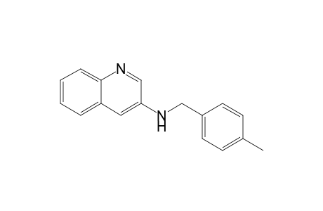 (4-methylbenzyl)-(3-quinolyl)amine