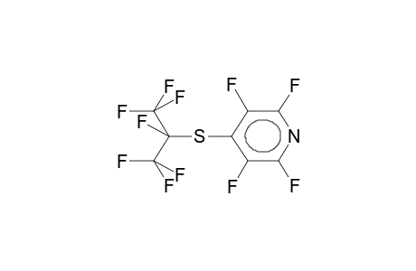 PERFLUOROISOPROPYL PERFLUOROPYRID-4-YL SULPHIDE