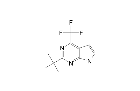 2-TERT.-BUTYL-4-TRIFLUOROMETHYL-PYRROLO-[2,3-D]-PYRIMIDINE