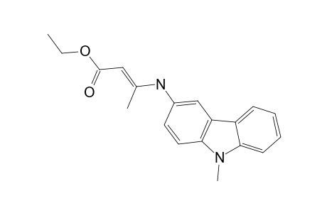 ETHYL-3-[(9-METHYL-9H-CARBAZOL-3-YL)-AMINO]-BUT-2-ENOATE