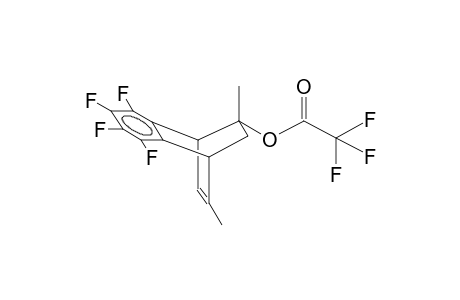 5-EXO-TRIFLUOROACETOXY-5,7-DIMETHYL-2,3-TETRAFLUOROBENZOBICYCLO[2.2.2]OCTA-2,7-DIENE