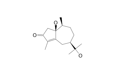 (1-BETA,7-BETA,10-BETA)-1,11-DIHYDROXY-4-GUAIEN-3-ONE