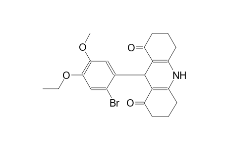 9-(2-bromo-4-ethoxy-5-methoxyphenyl)-3,4,6,7,9,10-hexahydro-1,8(2H,5H)-acridinedione