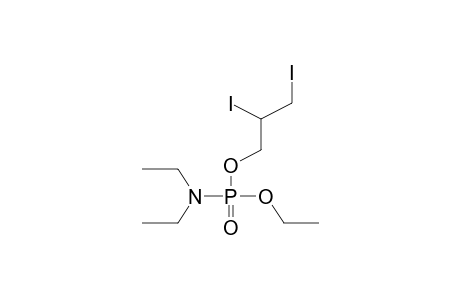 ETHYL 2,3-DIODOPROPYL N,N-DIETHYLAMIDOPHOSPHATE