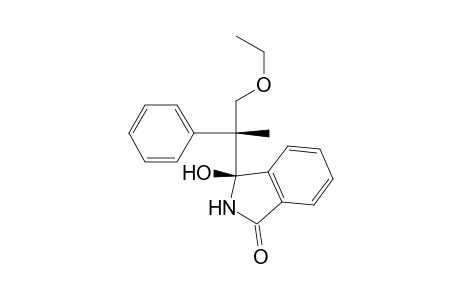 1H-Isoindol-1-one, 3-(2-ethoxy-1-methyl-1-phenylethyl)-2,3-dihydro-3-hydroxy-, (R*,R*)-(.+-.)-