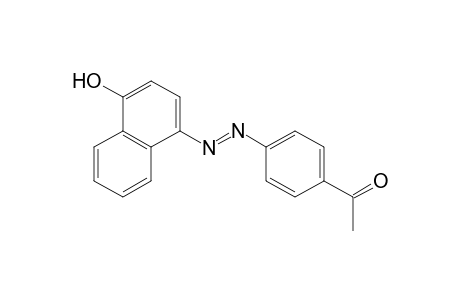 4'-[(4-HYDROXY-1-NAPHTHYL)AZO]ACETOPHENONE