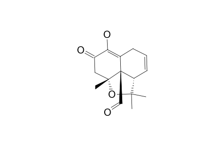 (8A,8B-CIS)-8B-FORMYL-6-HYDROXY-2,2A,8A-TRIMETHYL-2A,5,7,8,8A,8B-HEXAHYDRO-2H-NAPHTHO-[1,8-BC]-FURAN-7-ONE