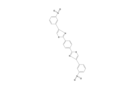 2,2'-(p-PHENYLENE)BIS[4-(m-NITROPHENYL)THIAZOLE]