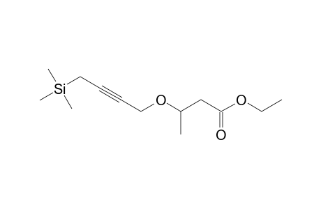 ETHYL-3-(4'-TRIMETHYLSILANYL-BUT-2'-YNYLOXY)-BUTYRATE