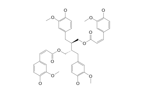 9,9'-O-DI-(Z)-FERULOYL-(-)-SECOSOLARICIRESINOL