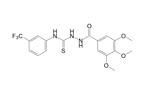 3-THIO-4-(alpha,alpha,alpha-TRIFLUORO-m-TOLYL)-1-(3,4,5-TRIMETHOXYBENZOYL)SEMICARBAZIDE