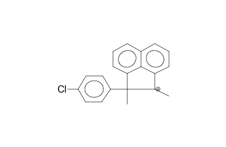 1-(PARA-CHLOROPHENYL)-1,2-DIMETHYLACENAPHTHYLENONIUM CATION