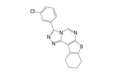 3-(3-CHLORO-PHENYL)-8,9,10,11-TETRAHYDRO-[1]-BENZO-THIENO-[3,2-E]-[1,2,4]-TRIAZOLO-[4,3-C]-PYRIMIDINE