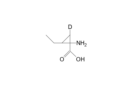 1-Amino-2-ethyl-3-deuterio-cyclopropane-1-carboxylic acid