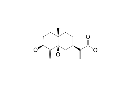 3-BETA,5-BETA-DIHYDROXYCOSTIC-ACID