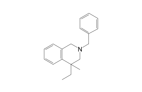 2-Benzyl-4-ethyl-4-methyl-1,2,3,4-tetrahydroisoquinoline