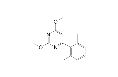 4-(2,6-Dimethylphenyl)-2,6-dimethoxypyrimidine