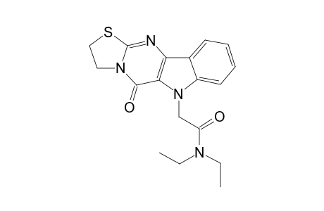 Acetamide, N,N-diethyl-2-(10-oxo-1,2-dihydro-10H-3-thia-4,9,10a-triazacyclopenta[b]fluoren-9-yl)-