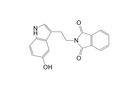 2-[2-(5-hydroxy-1H-indol-3-yl)ethyl]-1H-isoindole-1,3(2H)-dione