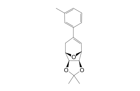 EXO-6,EXO-7-ISOPROPYLIDENEDIOXY-3-(3-METHYLPHENYL)-8-OXABICYCLO-[3.2.1]-OCT-2-ENE