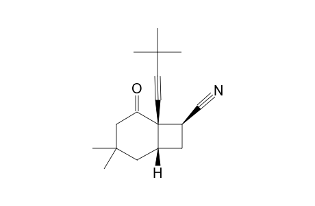 1-ALPHA,6-ALPHA-6-(3,3-DIMETHYLBUT-1-YNYL)-3,3-DIMETHYL-5-OXOBICYCLO-[4.2.0]-OCTANE-7-EXO-CARBONITRILE