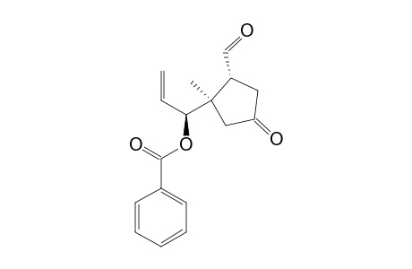 (3-R,1'-R,2'-R)-2'-FORMYL-1'-METHYL-3-CYCLOPENTAN-4'-ONE-2-PROPENYL-3-BENZOYTE